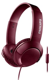 Ausinės Philips Bass+ SHL3075 Red