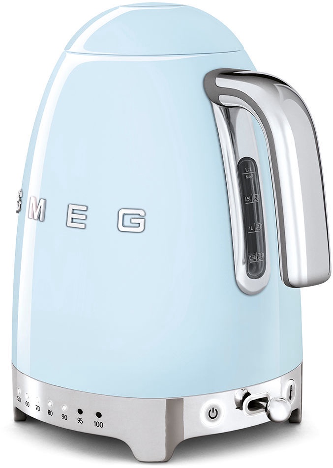 Elektriline veekeetja Smeg KLF04PBEU, 1.7 l, sinine