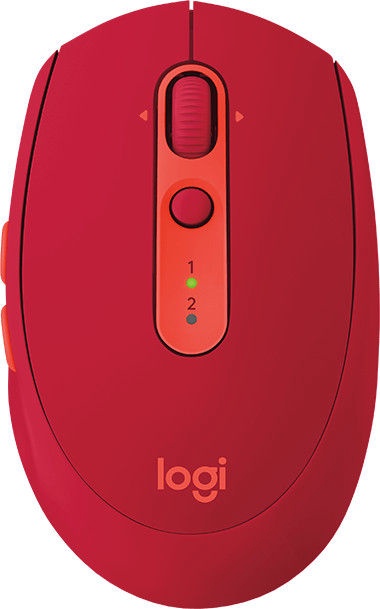 Kompiuterio pelė Logitech M590, raudona