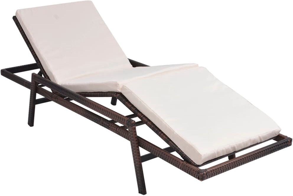 cheap sun lounger with cushion