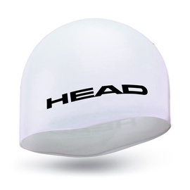 PELDĒŠANAS CEPURĪTE „HEAD SILICONE MOULDED WHITE“