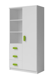 Idzczak Meble Smyk 05 3S1D White/Green