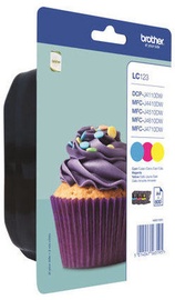 Brother LC123 Cartridge Pack Yellow/Cyan/Magenta