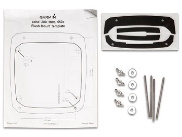 Stiprinājums Garmin Echo 5", balta