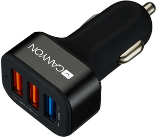 Зарядное устройство Canyon CNE-CCA07B, USB Type A, черный