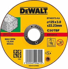 Nurklihvija lõikeketas Dewalt, 125 mm x 3 mm x 22.23 mm