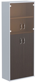 Skyland Imago Office Cabinet CT-1.7 Wenge Magic/Metallic