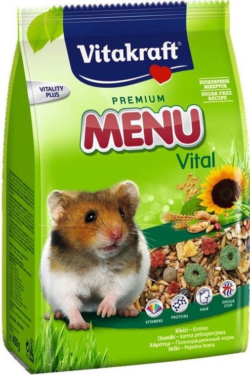 Maistas graužikams Vitakraft, žiurkėms, 0.4 kg