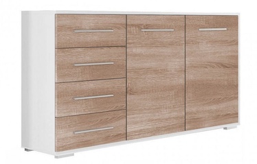 Idzczak Meble Frida Chest Of Drawers White/Sonoma Oak