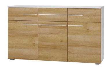 Szynaka Malmo 45 Chest Of Drawers Riviera Oak/White