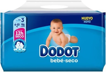 Dodot Baby Dry Diapers T3 96pcs