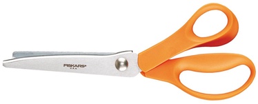 Ножницы Fiskars, фигурные, oранжевый