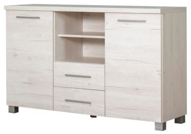 Bodzio Chest Of Drawers Panama PA12 Pearl Sonoma Oak