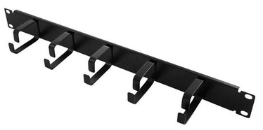 Paneel LogiLink Cable Organizer 1 x 19" 1U Black