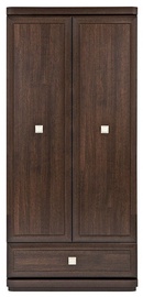 Black Red White Oregon Wardrobe Canterbury Oak