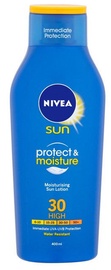Losjons saules aizsardzībai Nivea Sun Protect & Moisture SPF30, 400 ml