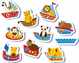 Комплект Nuby Bath Animal Foam Set