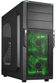 Sharkoon T3-W Mid-Tower Green