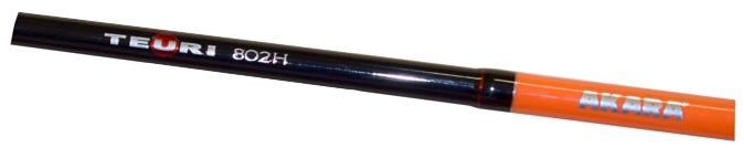 Спиннинг Akara Teuri HS TX-30, 244 см, 120 г, черный/oранжевый