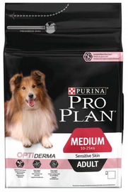 Sausas ėdalas šunims Pro Plan Adult Medium with Sensitive Skin, 3 kg