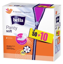 Ikdienas higiēnas paketes Bella Panty Soft Classic Pantyliners 60pcs Deo Fresh