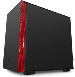 NZXT H210i mITX Mini-Tower Black/Red