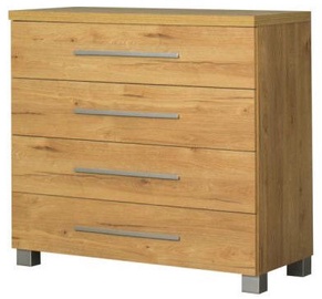 Bodzio Chest Of Drawers Panama PA11 Dark Sonoma Oak