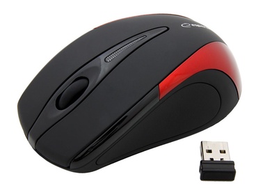 Kompiuterio pelė Samsung Antares EM101 Red, bevielė, optinė