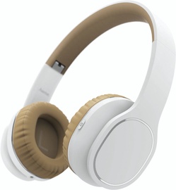 Ausinės Hama Touch White/Beige, belaidės
