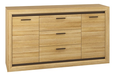 MN Chest Of Drawers Baltica 08 Oak Black