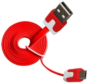 Vakoss Cable USB to USB-micro Red 1m