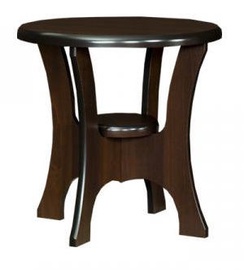 Bodzio S10 Round Coffee Table 60x60cm Walnut