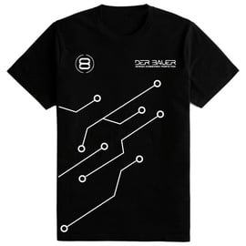 Футболка Der8auer T-Shirt PCB-Design M