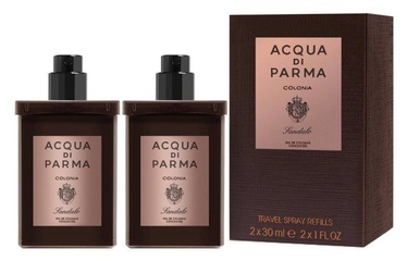Odekolons Acqua Di Parma Colonia Sandalo Concentree 2x30ml EDC Travel Spray Refill