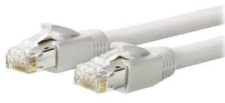 Goobay Patch Cable CAT 6A S/FTP White 30m