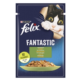 Влажный корм для кошек Purina Felix Fantastic, крольчатина, 0.85 кг