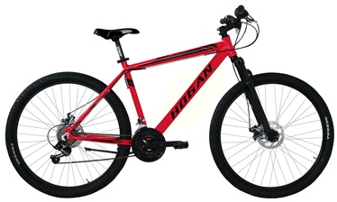 Velosipēds kalnu Henry Hogan, 27.5 ", sarkana