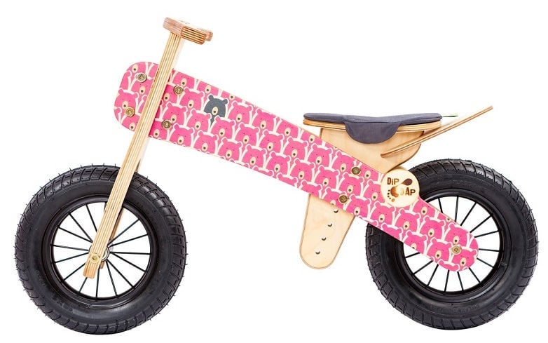Balansinis dviratis MGS FACTORY, rožinis, 10"