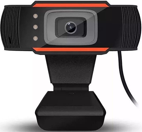 Интернет-камера RoGer A7 Webcam HD 720P, черный, CMOS