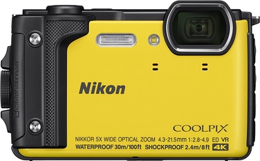 Nikon Coolpix W300 Holiday Kit Yellow