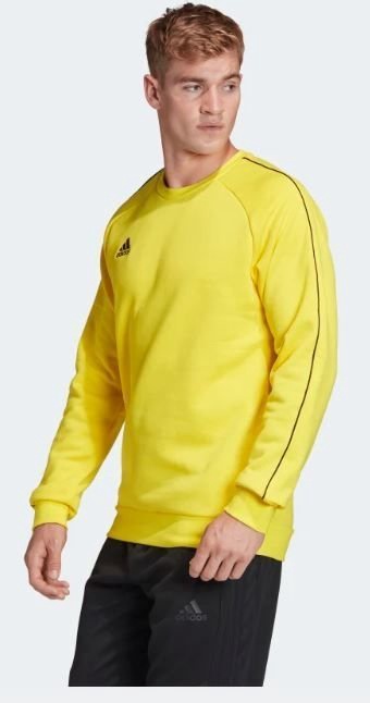 Джемпер, мужские Adidas, желтый, S