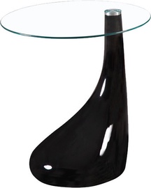 Kavos staliukas Signal Meble Lula Vlack Black, 500x500x500 mm