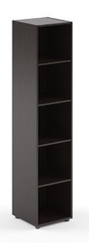 Plaukts Skyland Torr, melna, 42.6x43x193 cm