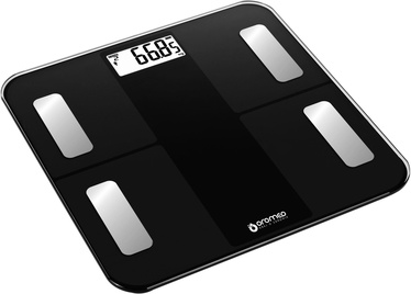 ORO-MED Bathroom Scale Bluetooth Black