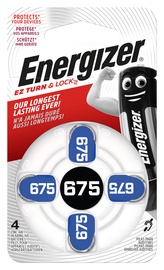 Baterijas Energizer BEFL33-675, ZA675/PR44, 1.4 V, 4 gab.