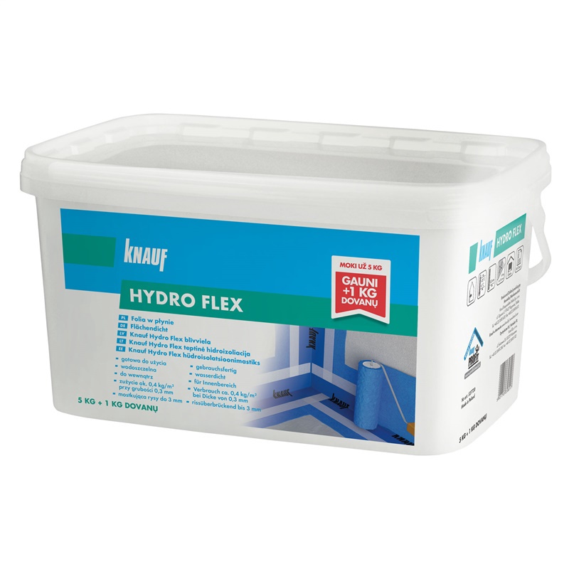 Hüdroisolatsioon betoonile Knauf Hydro Flex, 6 kg