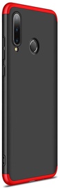 GKK 360 Protection Case For Huawei P30 Lite Black/Red