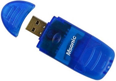 Vakoss MSonic MC128UB USB 2.0 Card Reader Blue