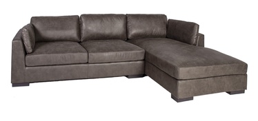Home4you Malena Corner Sofa Right Side Brown