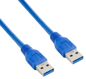 4World Cable USB 3.0 USB 3.0 4m Blue